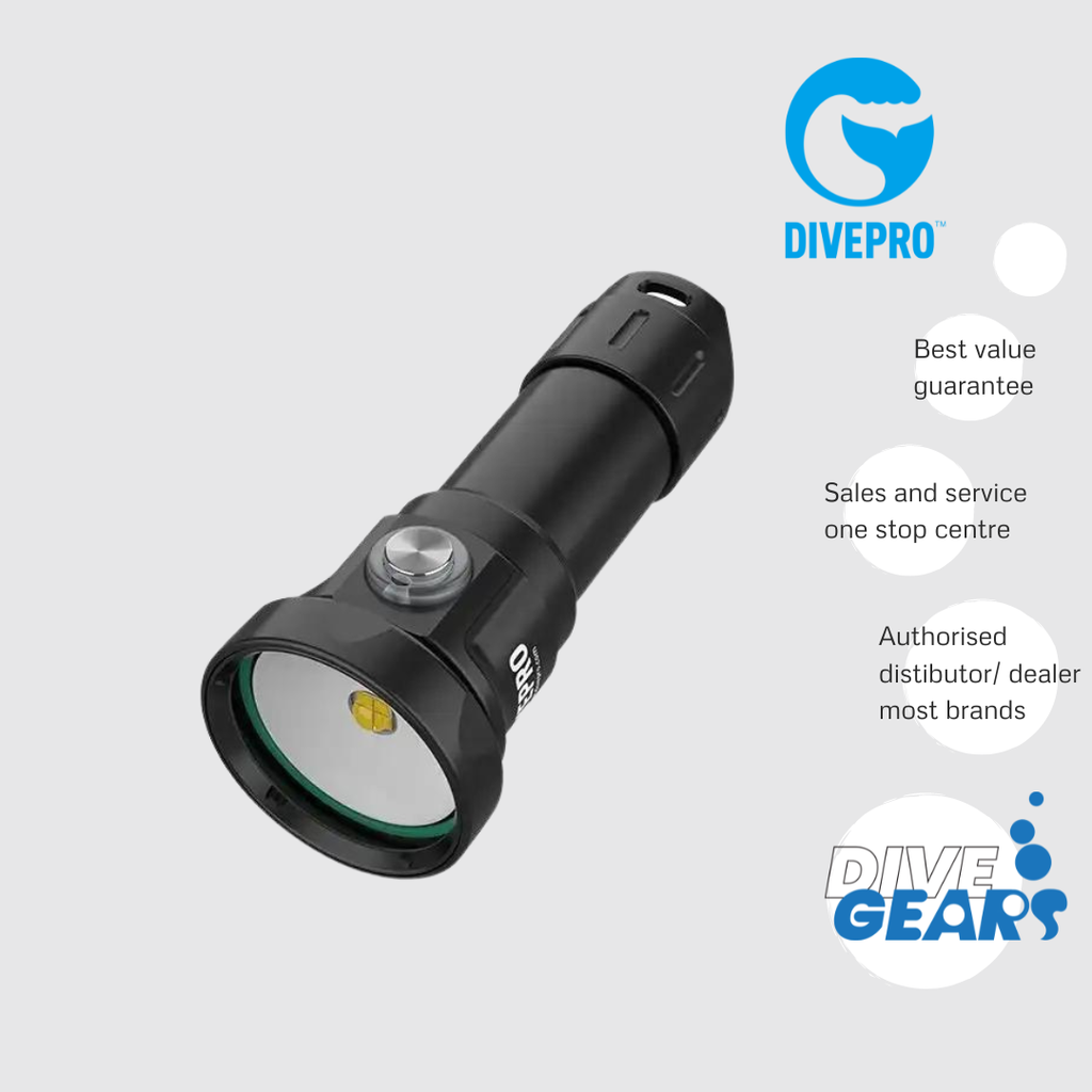 Divepro D40F 4200 Lumens Video Light