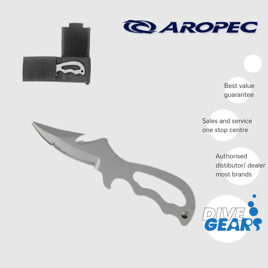 Aropec Knife Titanium Diving