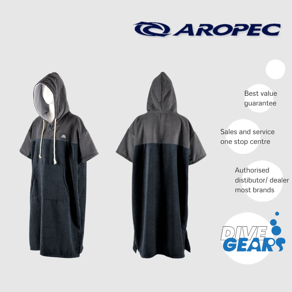 Aropec Poncho DGY/BK