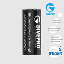 Divepro Battery 26650 5000 mAh